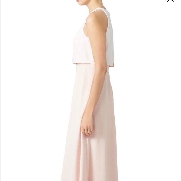 Jill Jill Stuart Powder Pop-Over Gown size 6 - Picture 3 of 6